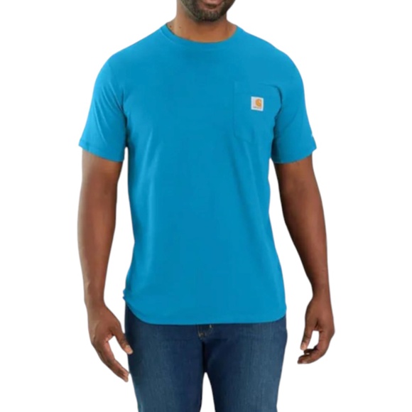NEW Carhartt Men's Force Relaxed Fit Midweight Short-Sleeve Pocket T-Shirt XL - Picture 1 of 5